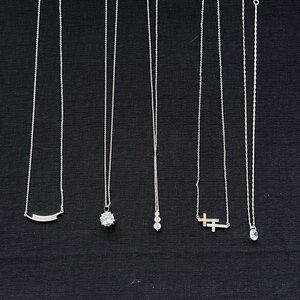 SOLD SEPARATELY Sterling Silver Layered Pendant Necklace Collection - Silver